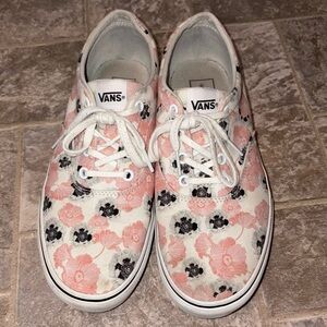 Vans Poppy print Platform Sneakers